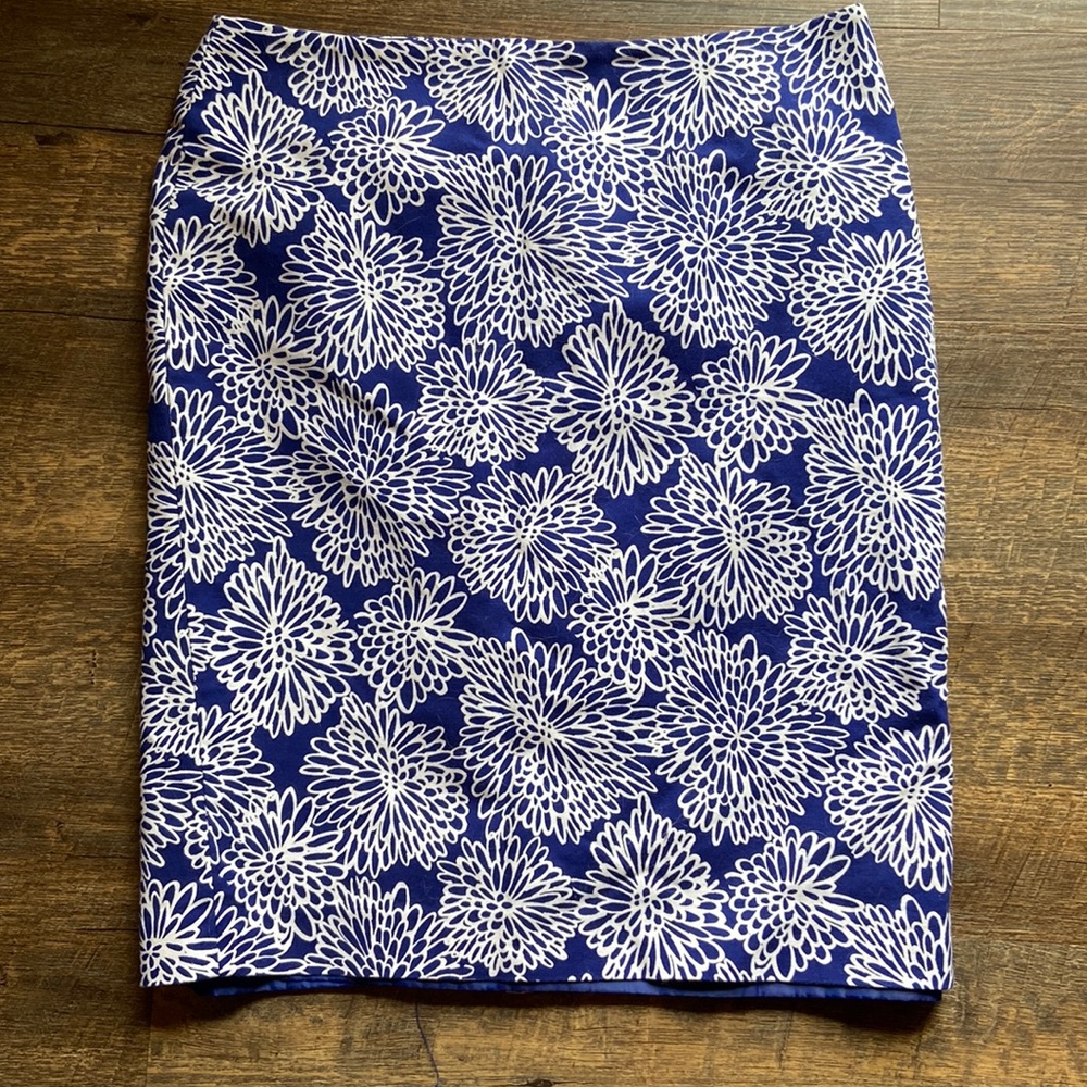 Floral Pencil Skirt